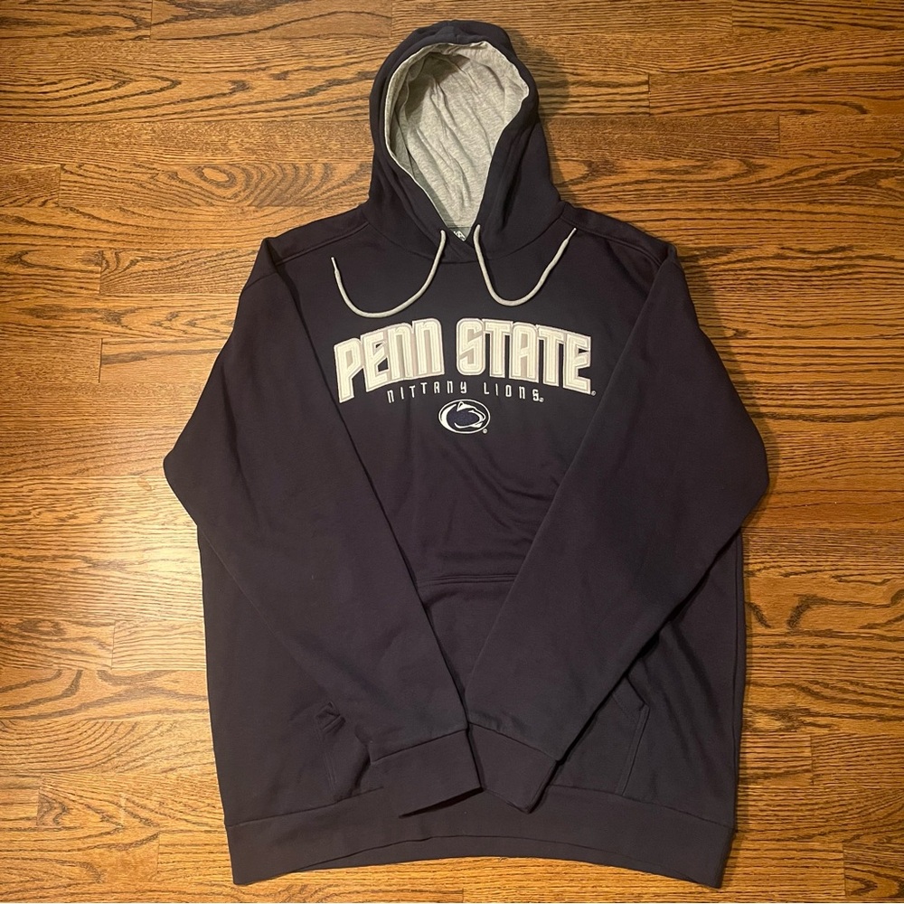 Penn State Nittany Lions Navy Hooded Sweatshirt Size XL (46/48)